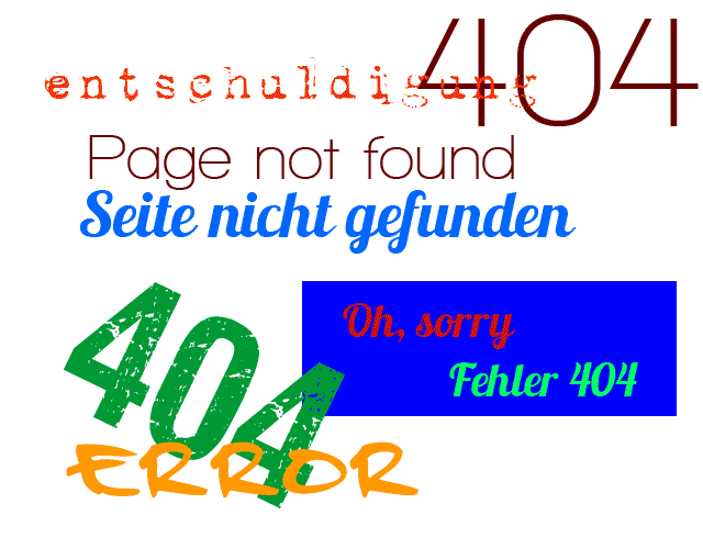 Fehler 404